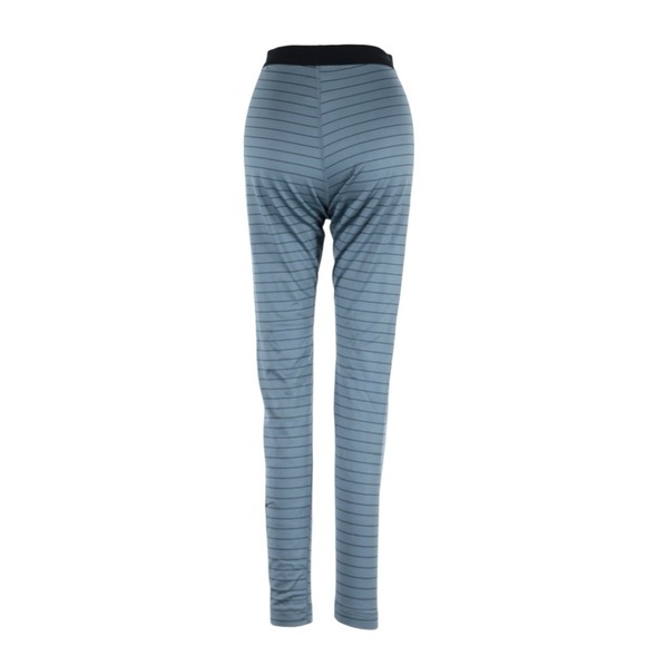Nike Pro Hyperwarm Stripe Training Tights Blue Graphite Black Size XS - Picture 2 of 10